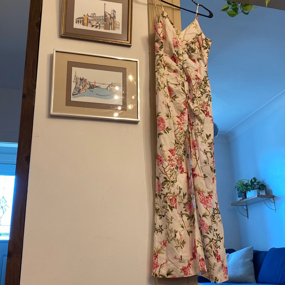 Zara Midi floral print dress